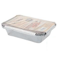 Aluminium Foil Dish with lid - 5 pack